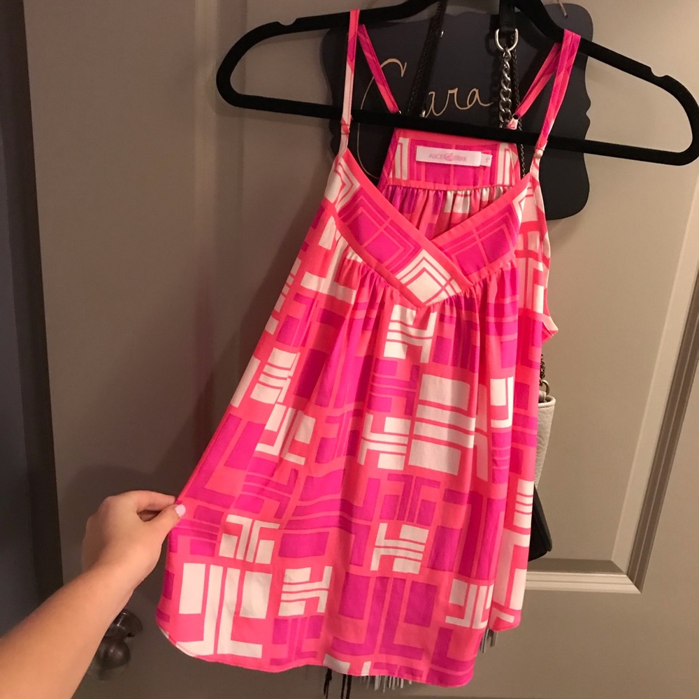 Alice & Trixie pattern tank
